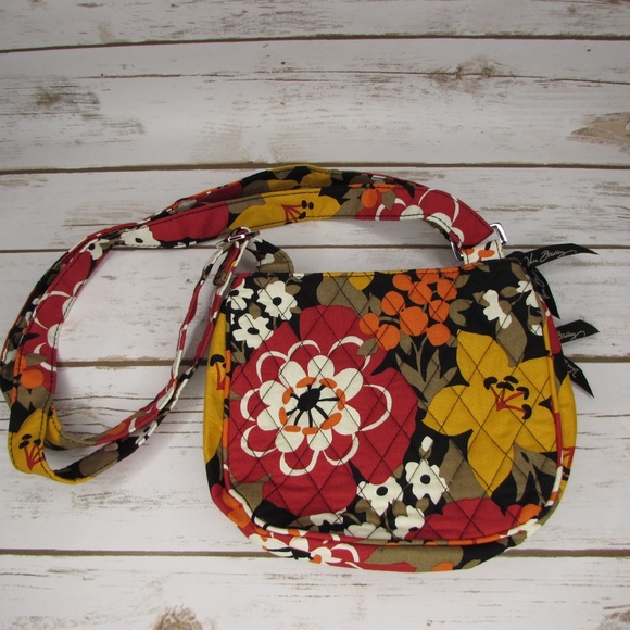 Vera Bradley Bittersweet Little Flap Hipster Cross - Picture 3 of 7